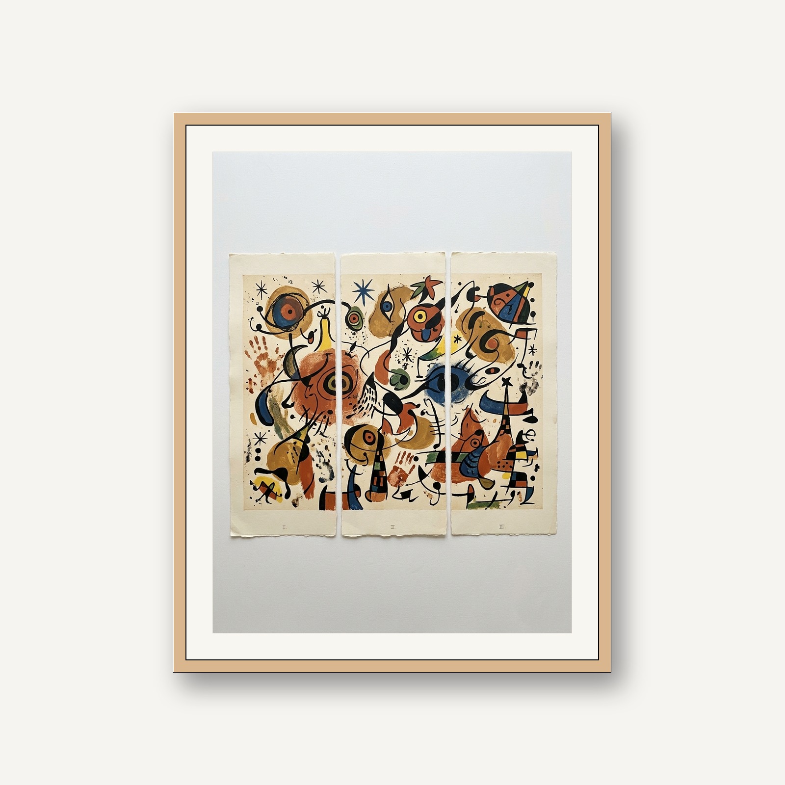Formes & Signes - Polyptyque Lithographique (Master Folio Study)