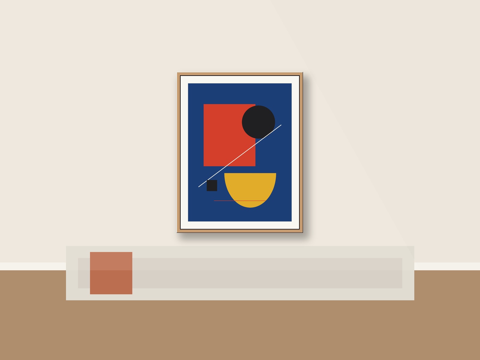 Mid-Century Bauhaus & Modernism - Abstract architectural elevations No. 9