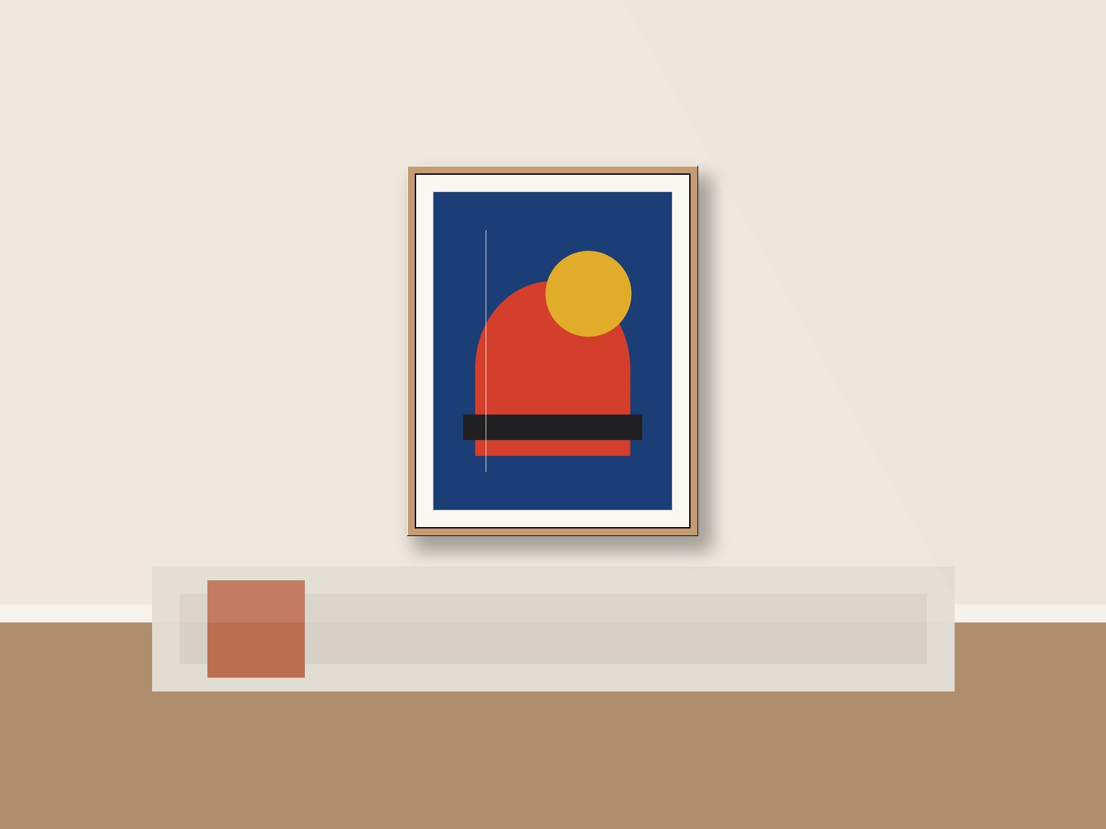Mid-Century Bauhaus & Modernism - Curved constructivist arches No. 11