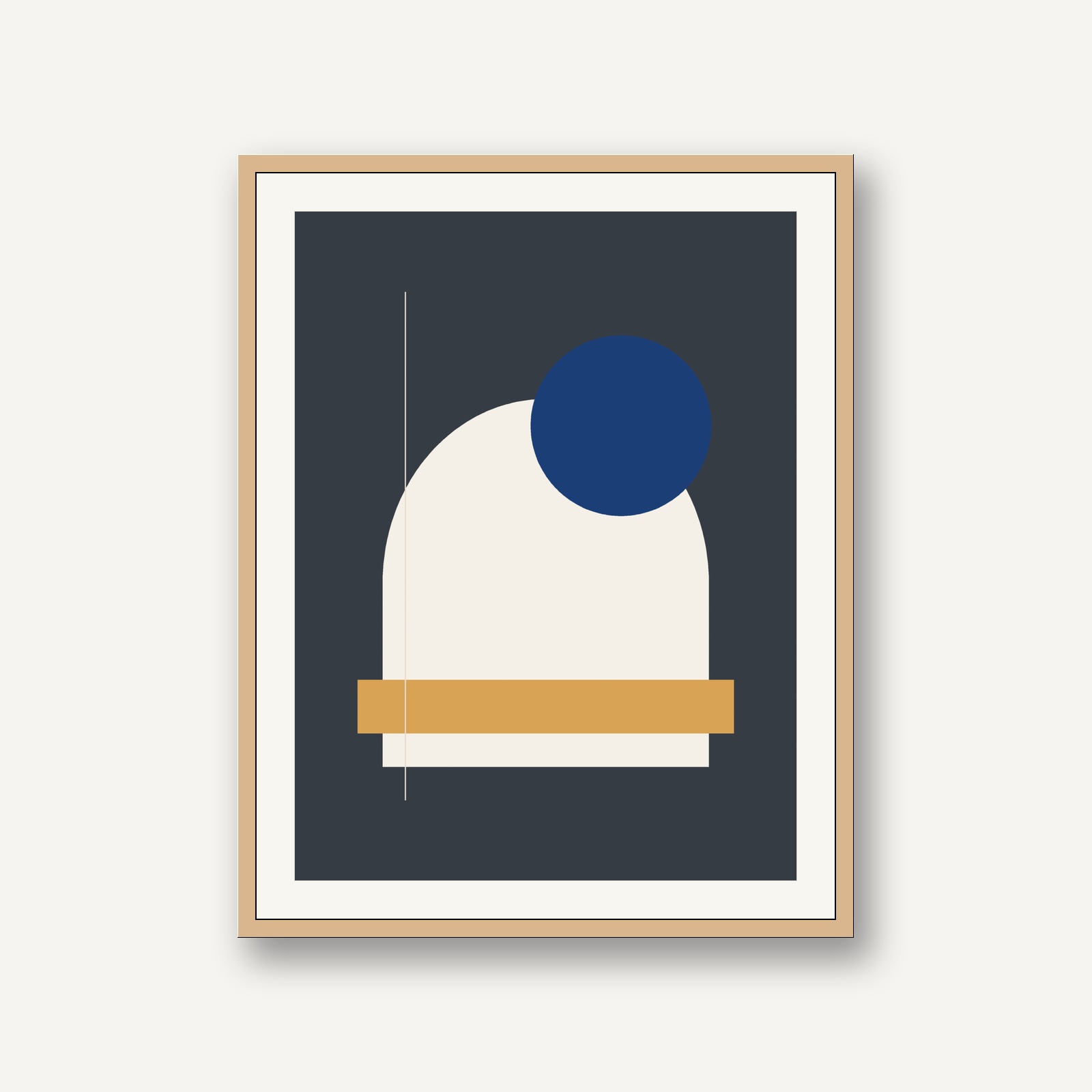 Modern Architectural & Geometry Schematics - Brutalist concrete arch geometry No. 11